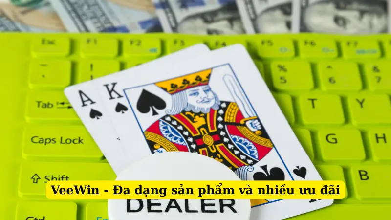 VeeWin - Đa dạng sản phẩm và nhiều ưu đãi